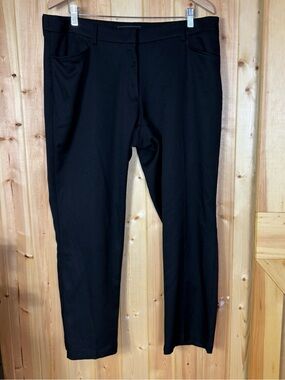 Oobe Pants Women’s Sz 16/ 29 Black Slacks Career Chick-Fil-A Business